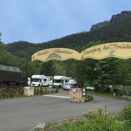 Campingplatz Am Treidlerweg Königstein an der Elbe Zewnętrze zdjęcie