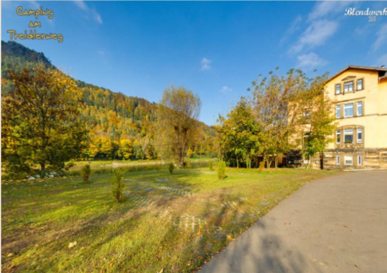 Campingplatz Am Treidlerweg Königstein an der Elbe Zewnętrze zdjęcie