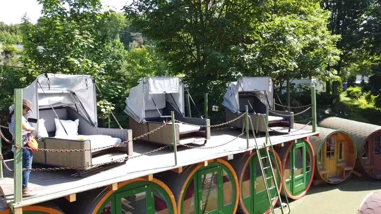Campingplatz Am Treidlerweg Königstein an der Elbe Zewnętrze zdjęcie