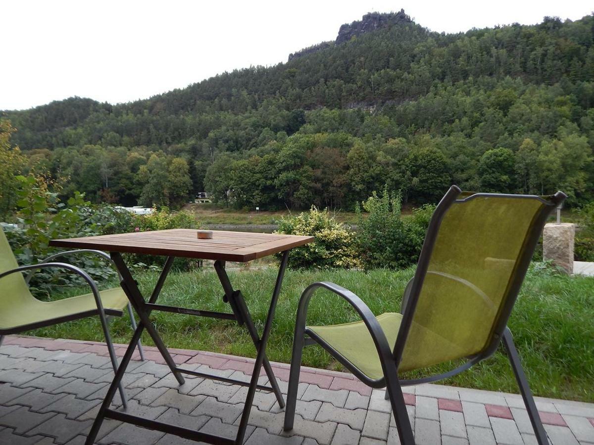 Campingplatz Am Treidlerweg Königstein an der Elbe Zewnętrze zdjęcie